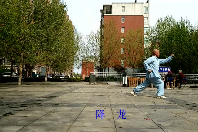 八极拳单操、千里翁