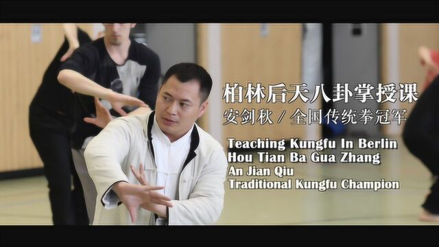 安剑秋后天八卦掌教学，一招一式劲道浑厚，在线学起来