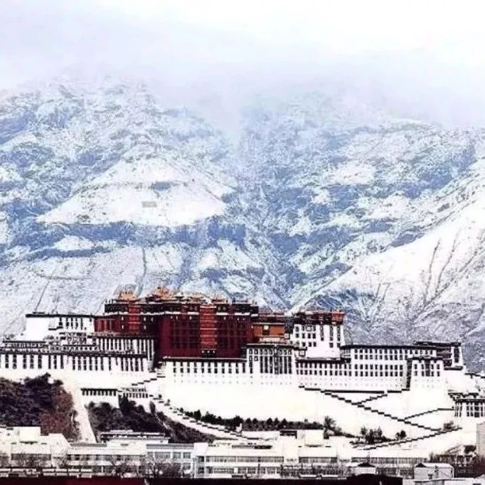 雪后的西藏，人间的天堂