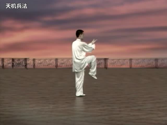 太极拳24式侧行步怎么练，这样教你就懂了