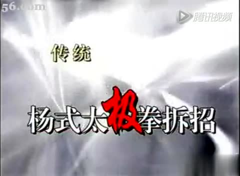 杨氏太极拳拆招