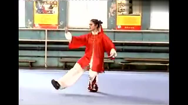 最美太极拳美女，这套拳美得妙不可言！