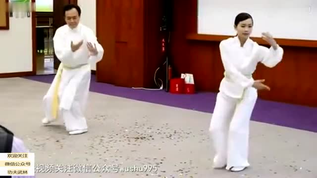 气质太极美女！犹如天仙！美醉了！