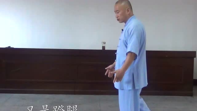 太极拳教学 引气下沉，借地之力