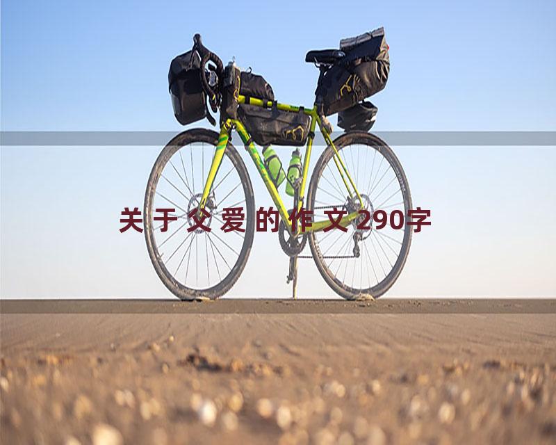 关于父爱的作文290字