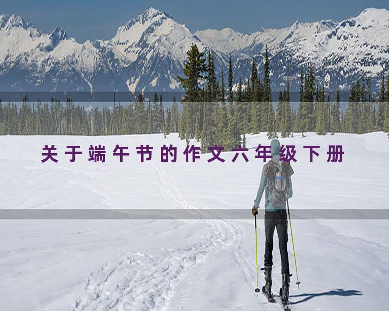 关于端午节的作文六年级下册