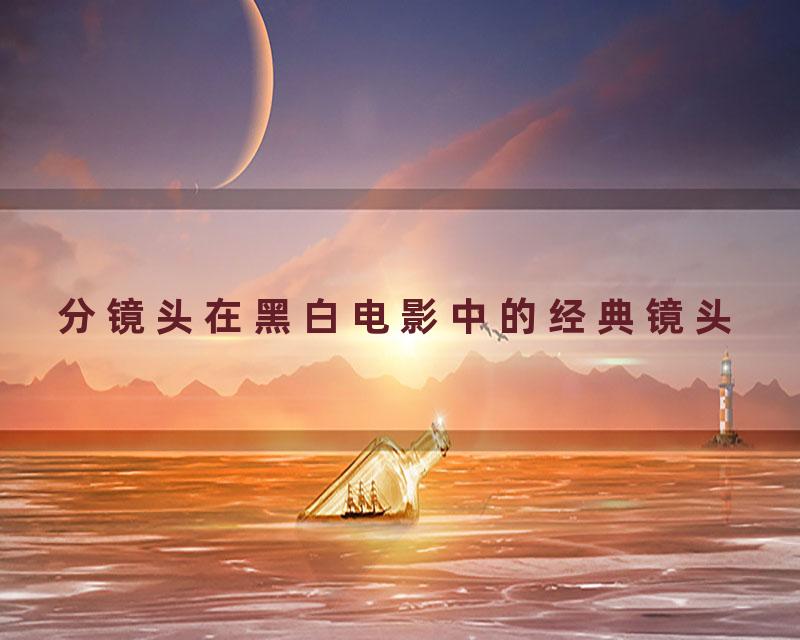 分镜头在黑白电影中的经典镜头