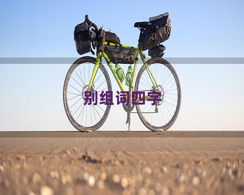 别组词四字
