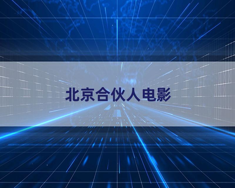 北京合伙人电影