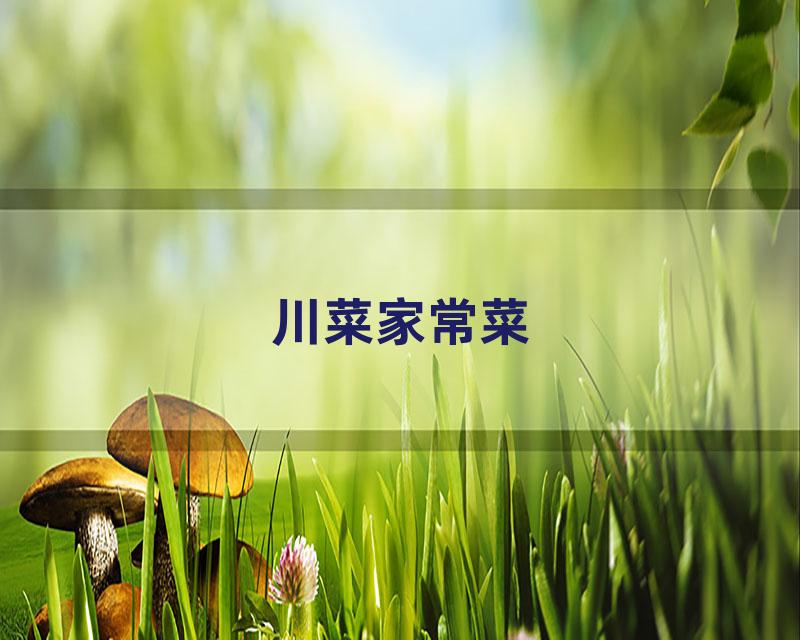 川菜家常菜