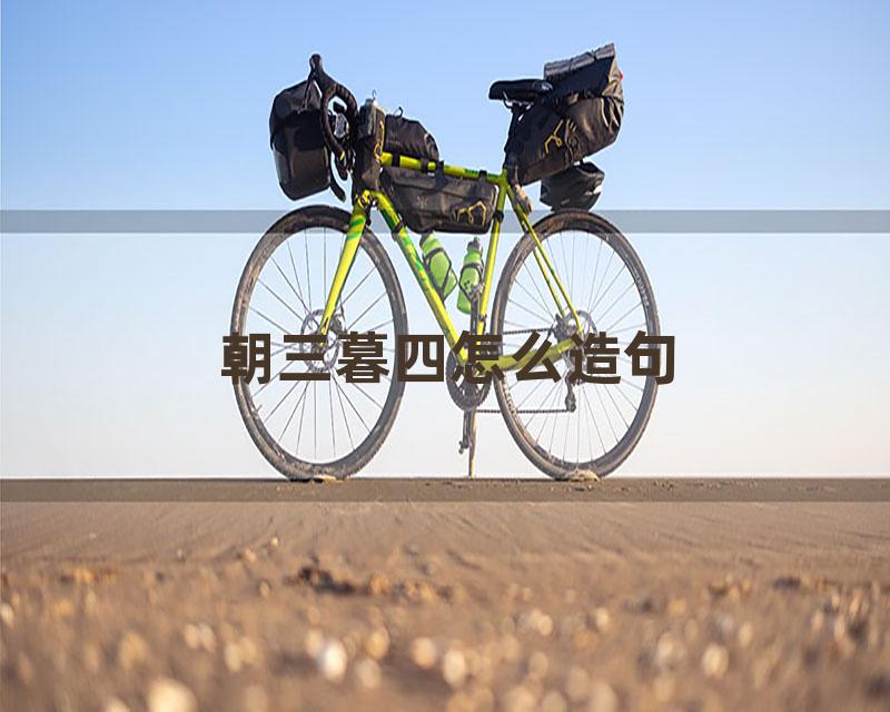 朝三暮四怎么造句