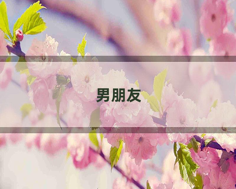 男朋友