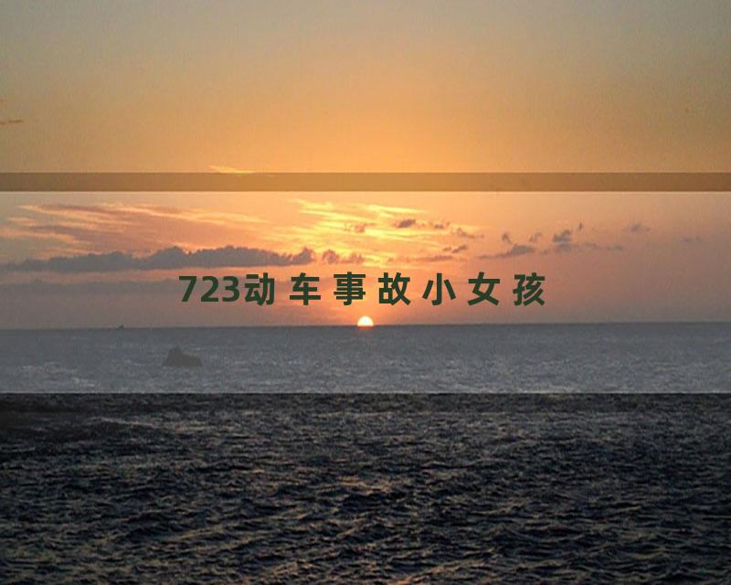 723动车事故小女孩
