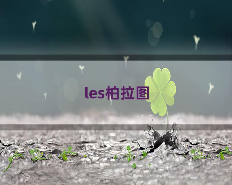 les柏拉图