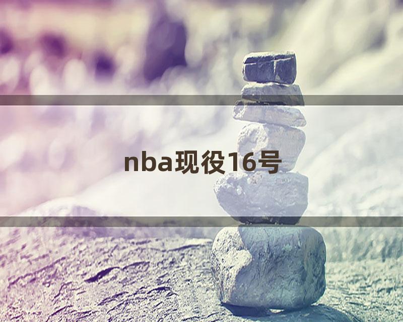 nba现役16号